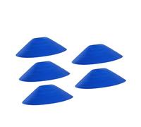 5pcs Round Markers Training Discs Polyethylene Texture Sports Cones for Athletic Training Sports and Group Exercises Polyethylene Discs for Coaches