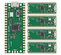 5Pcs RP2040 Dual-Core Cortex M0+ Processor for Raspberry Pi Pico Development Board 2MB Flash Supports C/C++/Python SPI/I2C/UART Interfaces