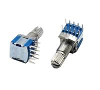 【5PCS】RS1010 Plum Shaft 15MM Band Rotary Gear Change Switch 1Pole 2 1Pole 3Position 1Pole 4 1Pole 5 2 Pole 2 Position(2 Pole 4)