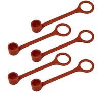 5Pcs Rubber Caps, High-Temperature Resistant Rubber Blow Off Caps for Industrial Kitchen Suppression Vent A Hood Systems Fire Suppression Nozzles Sprinkler Cap Off Blow