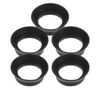 5pcs Rubber Eyepiece Cap for Binoculars 29-31mm Od Black | Quick Replacement, Smudge-free Lens, for Binoculars and Stereo Microscope Eyepieces, Laboratory Sessions