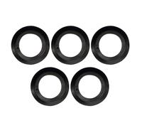 5PCS Rubber Sink Plug Seal O-Rings Washers Gaskets, Drain Sealing Replacement Accessories for Kitchen Basin Sink Waste Basket Strainer, Leakproof Rubber Seals, Not Compatible with Franke Sinks