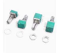 5pcs RV097NS RV097 B10K B20K B50K B100K B500K Amplifier Volume Potentiometer 15mm Shaft 3/5/6/8Pin(B20K,5PIN)
