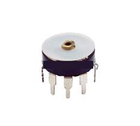 5Pcs RV12MM Potentiometer RV12 B501 B5K B10K B50K B500K Power Amplifier Volume Potentiometer With Switch Adjustable Resistor(B501 Potentiomete)