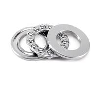 5Pcs S51101 Stainless Steel Thrust Ball Bearing 12mm x 26mm x 9mm Waterproof, Rustproof And Corrosion Resistant Bearings