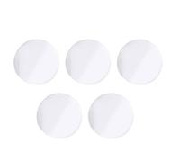 5Pcs Sapphire Watch Glass Replacement, Flat Round Transparent Watch Crystal, High Hardness Scratch - Resistant Sapphire Glass for 20-22mm Watches with Precision Fit