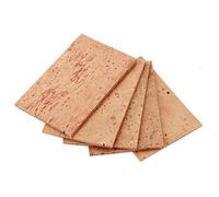 5Pcs Sax Neck Corks Neck Cork Sheet For Soprano Saxophone Joint Cork Sheet Replacements Pack Saxophone Repair Kit