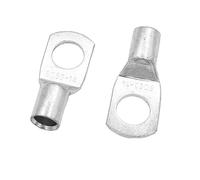 5PCS SC50-6 50-8 50-10 50-12 Copper Cable Lug Kit Bolt Hole Tinned Lugs Battery Terminals Nose Wire Connector(SC50-14,5PCS)