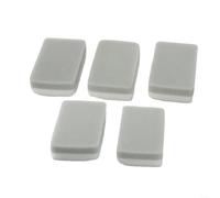 5PCS Scouring Pad Sponge High-Density Kitchen Cleaning Cloth Double Sided Dish Washing Rags Grey 10.7cm
