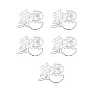 5Pcs Scrapbooking Cutting Dies for Card Making Photo Album Journal Decoration Scrapbooking Embossing Die Cut Stencils Baking Molds Set