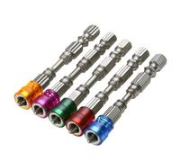 5Pcs Screwdriver Bits Set PH2 Cross Head Alloy Steel Drill Accessories for Drywall Gypsum Board Installation and Repair Work