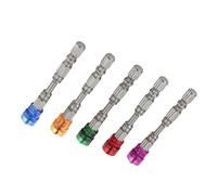 5pcs Philips Screwdriver Bits Set S2 Steel Magnetic Cross Head PH2 Screwdriver Bits 1/4inch Shankfor Drywall Screws(Colorful)