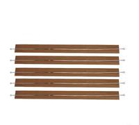 5pcs Sealing Machine Heating Strip for SF-200 SF-300 SF-400- High TempCloth Heat Wire Element for Plastic Bag Impulse Sealer Repair Part Brown(SF-400)