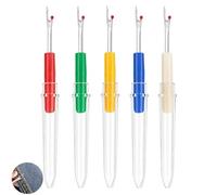 5PCS Seam Rippers for Sewing, Stitch Unpicker Tool, Unpicker Sewing Tool, Stitch Ripper, Stitch Thread Unpicker, for Hemlines, Seams, Pockets, Sewing (Multicolor)