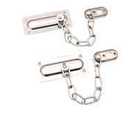 5pcs Security Door Sliding Chain Lock Steel Latch Buckle for Hotel Apartment Chains for Doors