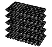 5PCS Seed Nursery Pot,Seedling Nursery Tray 72 Cell Seed Starter Tray Nursery Pot for Planting Seedlings Propagation Germination Plugs