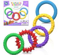 5PCS Sensory Fidget Toys For Kids Adults, Stretchy Fidget Bracelet Stretchy String Fidget Toy Fidget Stress Toys Quiet Prizes Box Toys For Girls, Boys, Classroom, School