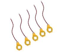5pcs/set 2032 Battery Wire 2 Pin Laptop Motherboard BIOS CMOS Battery Wire Disassembly Battery Replacement