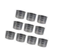 5Pcs/Set Clear Laboratory Measuring Cylinder for Kitchen Cooking Tool Liquid Cup Clear Kitchen Cup Multipurpose Laboratory Cylinder