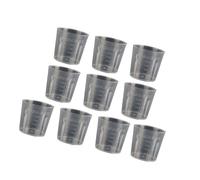 5Pcs/Set Clear Laboratory Measuring Cylinder for Kitchen Cooking Tool Liquid Cup Clear Kitchen Cup Multipurpose Laboratory Cylinder