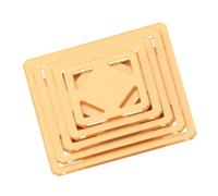 5Pcs/Set Fabric Designs Tool Acrylic Sewing Templates Patchwork Template for Quilting Projects Craft Work Sewing Quilting Template Tool