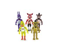 (5pcs ) Set Fnaf Action Figure Security Breach Five Nights At Freddys Action Toy Figure