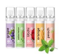 5PCS/Set Fruit Oral Breath Spray Dry Mouth Spray for Bad Breath, Bad Breath Treatment for Adults, Effective Mouth Oral Breath Spray, Mouth Breath Freshener