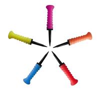 5Pcs/set Golfs Tees For GolfsDriver Training GolfsTees Castles Type Low Resistance More Distance Consistent Height Tees Golfs