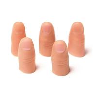 5pcs/Set Magic Trick Fingers Fake Thumb Tips Stage Show Prop Prank Magic Kits and Accessories Novelty and Gag Toys