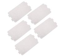 5Pcs/Set Microwave Oven Parts, Universal Mica Plates Sheets Waveguide Cover Replacement Accessory for Home Kitchen Office Hospital