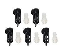 5pcs/set Plastic Mounting Clips For 1155 1150 1156 775 1366 CPU Coolers Heatsink Mount Pins Fan Fastener Push Screws CPU Heatsink Mount Pins