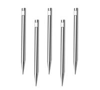 5PCS Set Professional Jewelry Punching Needle Carbon Steel Hole Crafting Tools Gold Silver Stamping Equipment Jewelry Puncher Tools Precisions Positioning