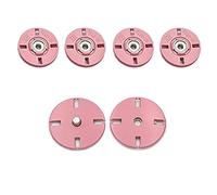5Pcs/Set Snap Buttons Metal Buckle Buttons Invisible Buckle for Coat Clothing Sewing Accessories