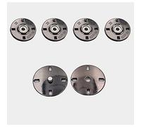 5Pcs/Set Snap Buttons Metal Buckle Buttons Invisible Buckle for Coat Clothing Sewing Accessories