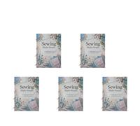 5PCS Sewing Basics Made Simple: Beginner Patterns Understand Fabrics and Create Easy Projects Master the Sewing Machine Basics,Notes Book for Beginners Adults & Teens Girls