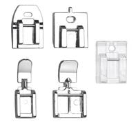 5Pcs Sewing Machine Foot Set, Walking Foot for Sewing Machines, Low Shank Sewing Machines, Invisible Zipper Foot Accessories Compatible for Brother, Singer, Janome Household