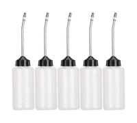 5Pcs Sewing Machine Oiler Plastic Oil Dispenser with Long Extended Spout 120mL Oil Bottle for DIY Craft and Sewing Machine Maintenance