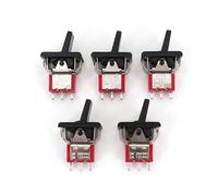 5Pcs SH T80-R Series R8015-P14 3Pin ON-ON 2-Position Paddle Toggle Switch 5A/125VAC YYVFLAUX