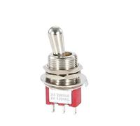 5Pcs SH T80-T Series Lever Toggle Switch 12mm 5A 125VAC IDGTTLDF(3PIN ON ON)