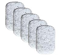 5PCS Shower Soap Bar Saver Pads with PVC Material, Non Slip, and Fast Dry Porous Design, Suitable for Bathroom Soap Storage and Organization (white)
