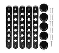 5Pcs Side Door Handle Insert Grab Handle Inserts & Push Button Knobs Cover Trim for JK/Unlimited 07-18, Car Modification/Retrofitting,Car Interior and Exterior Decoration Modification