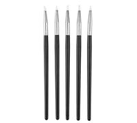 5Pcs Silicone Brush, Polymer Clay Tools, Sculpting Tools for Polymer Clay Pottery Shaping Modeling Cake Decoration