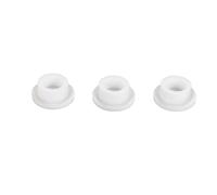 5pcs Silicone Circular Plug Set - White Elastic Sealing Plugs - High Elasticity & Vibration Dampening(8.3mm)