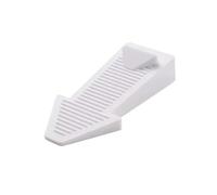 5pcs Silicone Door Stopper Reusable Shock Absorbent Block Wedge Doorstops Handle Home Office Anti-Collision for Home and Office(White)