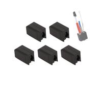 5pcs Silicone Extruder Hotend Covers for X1 Carbon P1P 3D Printer, Stable Temperature, Extend Service Life with 3D Printer Repair Replacements