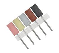 5pcs Silicone Nails Sanding Heads Practical Drill Bit Accesories for Polishing Shaping and Smoothing Manicure Tools