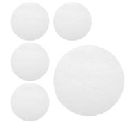 5pcs Silicone Steamer Mat - 8 Inch Non-Stick Mats for Dumplings, Buns, and Dim Sum Cooking, 20cm Bamboo Steamer Compatible Mat for Home Kitchen, Reusable Steamer Liners, Round Mesh Pads