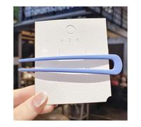 5PCS Simple U Shape Hair Clips Pins For Women Girls Hair Sticks Bride Hair Styling Accessories Gold Color Metal Hairpins Barrettes(Blue)