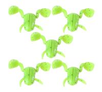 5Pcs Simulation Frogs Swimbaits Baits Topwaters Floating Lures Fishing Soft Baits Artificial Frogs Lure Fishing Baits Topwater Swimming Lures Baits Small Size
