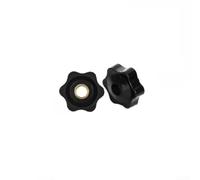 5PCS Six Star Mechanical Thumb Nuts for Hand Tight Operation with Perforated Design, Suitable for Various Machinery and Industrial Equipment (5x25mm)